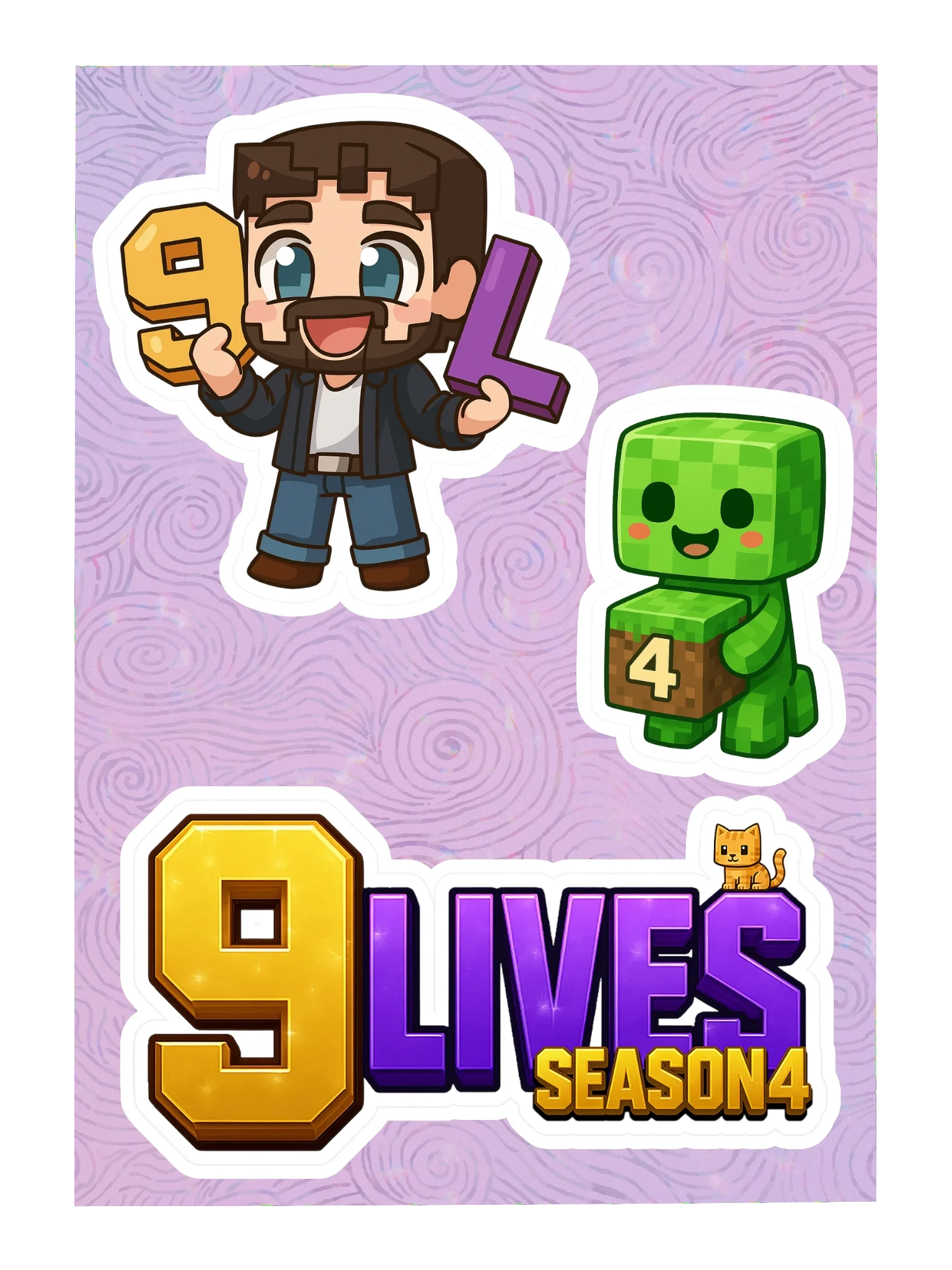 9LS4 The1Troj Sticker Sheet product image (1)