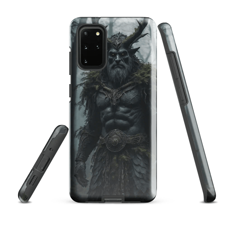 Tough Phone Case for Samsung® - Dark Mythical Ancient Forest Guardian product image (2)