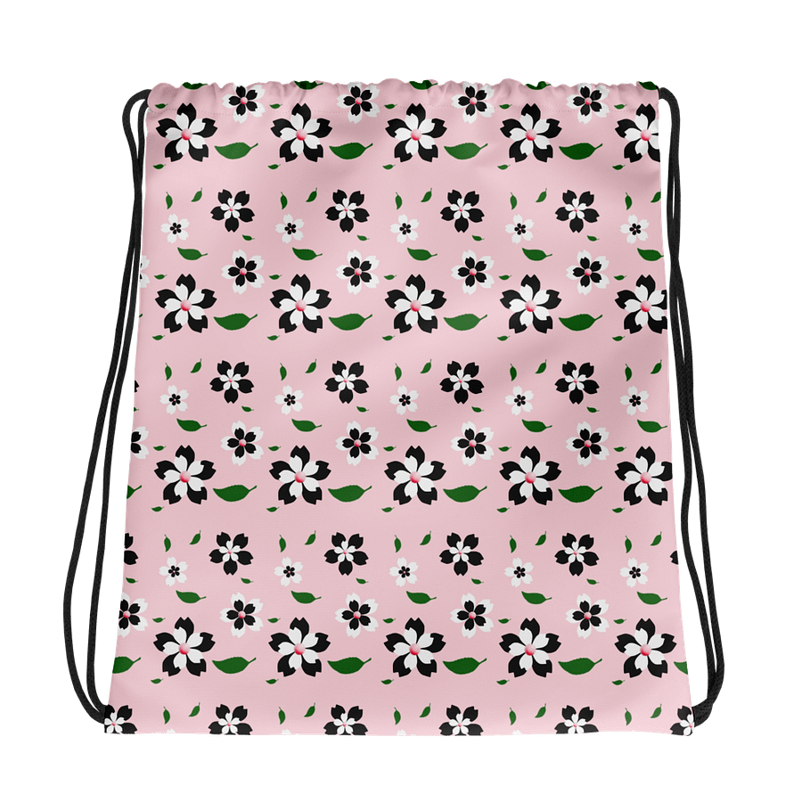 Blossom Bliss Drawstring Backpack product image (1)