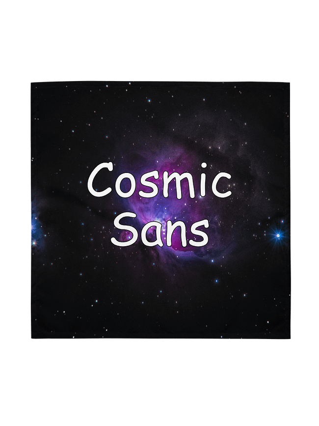Cosmic Sans