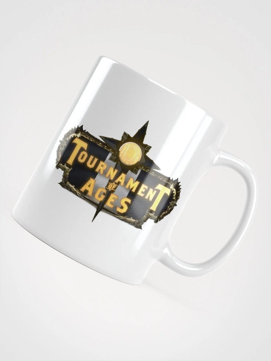 Tournament of Ages - Full Logo - White Glossy Mug product image (4)