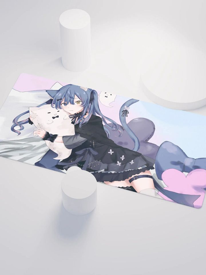 Lazy Neko Mousepad product image (2)