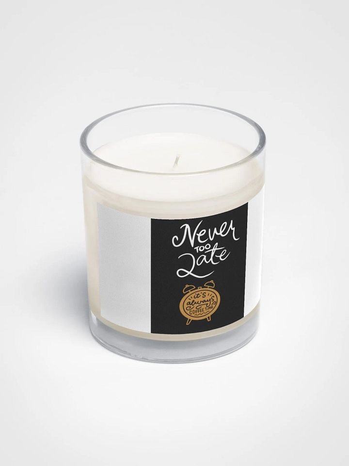 Never Too Late Soy Wax Candle product image (1)