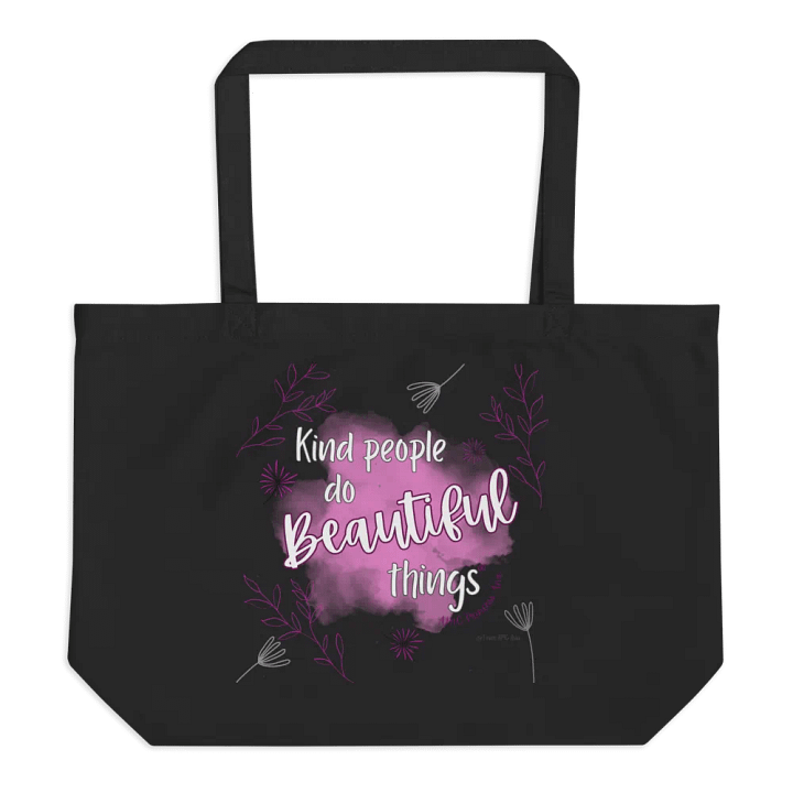 KPDBT - XL Black/Pink Tote product image (1)
