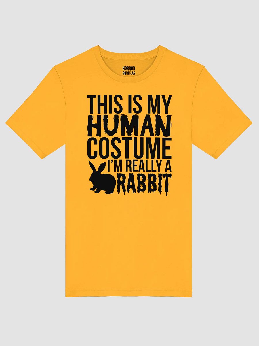 This Is My Human Costume I'm Really A Rabbit Funny Halloween T-Shirt product image (25)