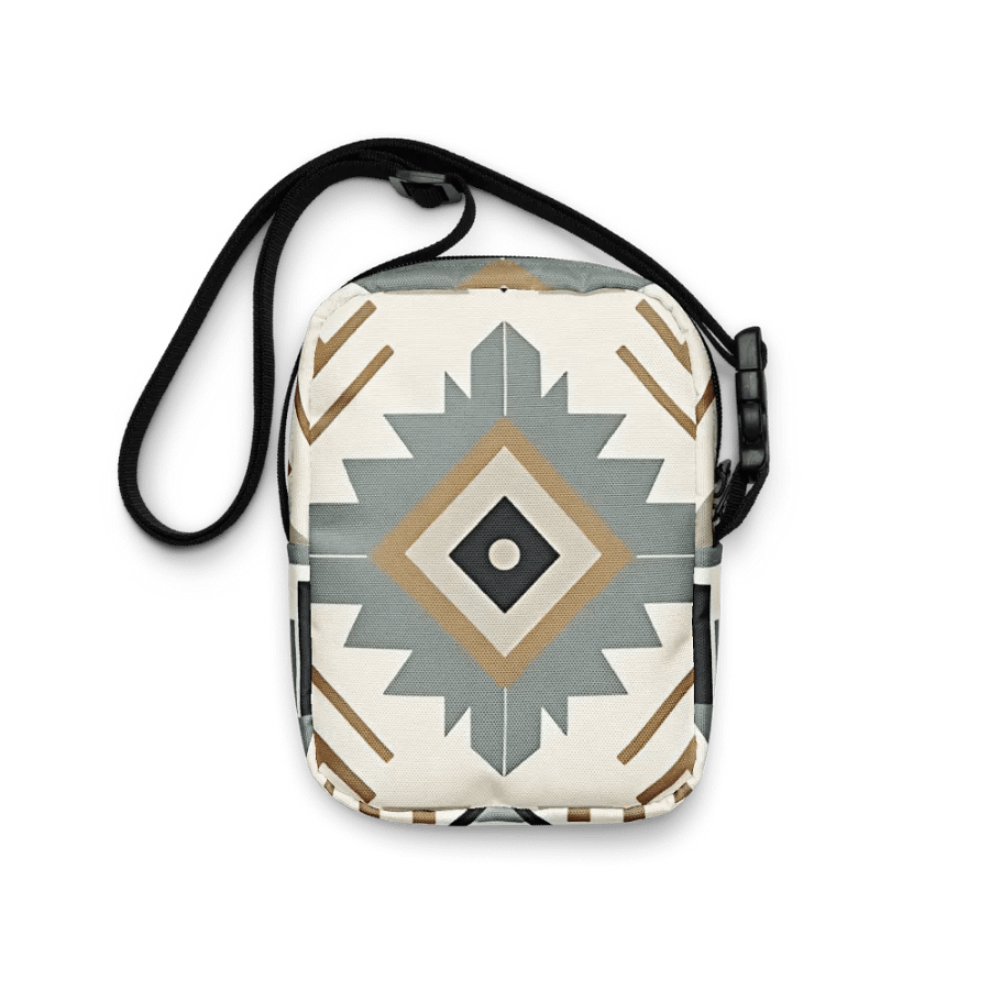 Southwestern Tribal Geometry utility Crossbody Bag product image (6)