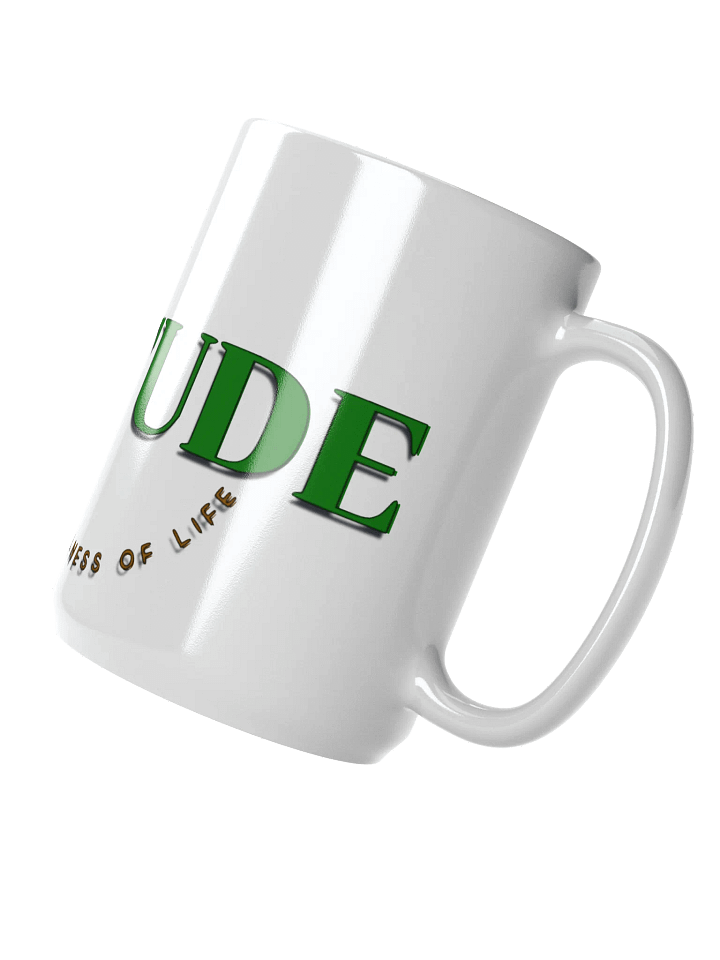 Gratitude Loop White Glossy Mug product image (2)