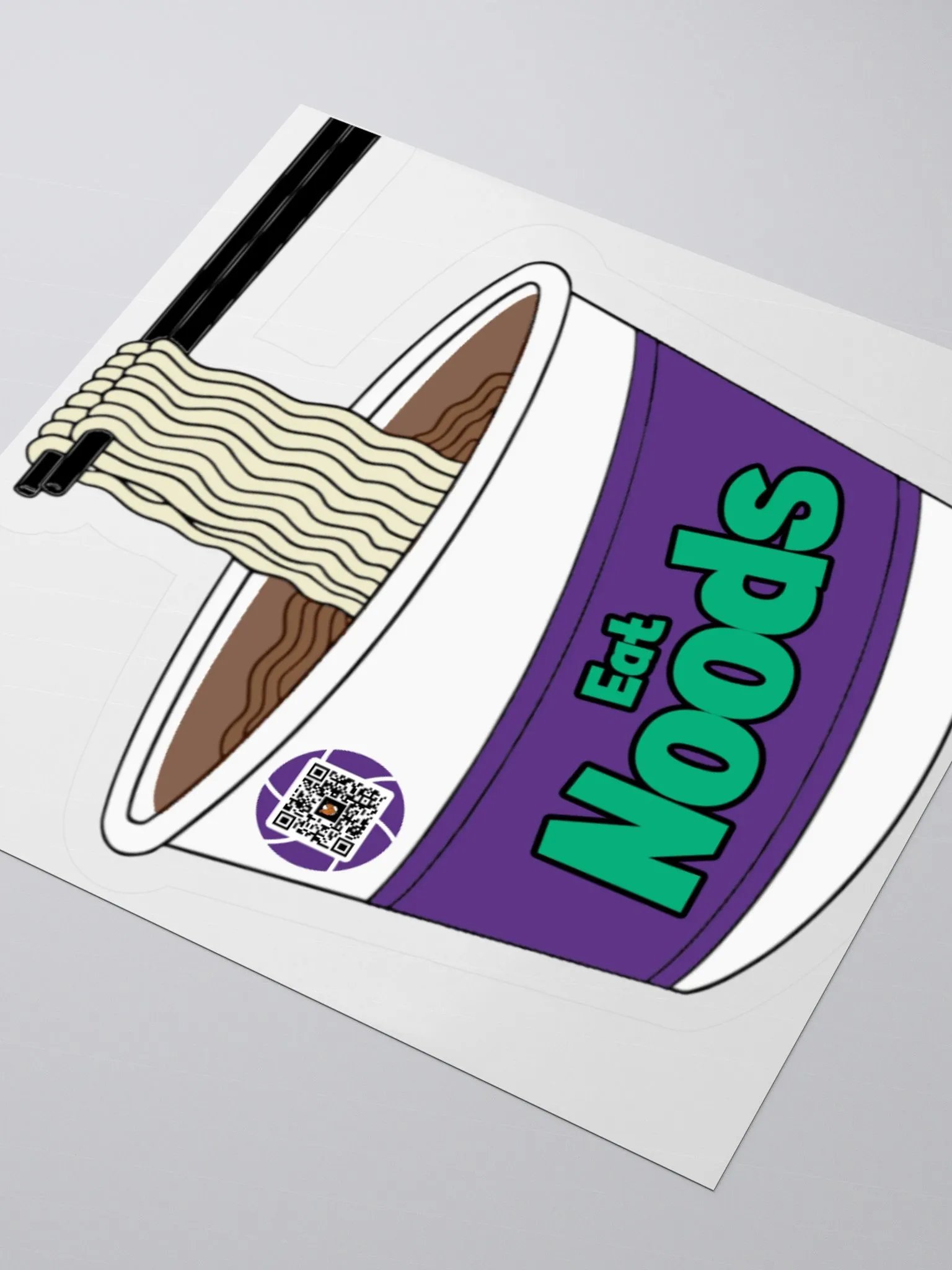 Eat Them Noods! (3") | March 2025 Sticker of The Month product image (3)