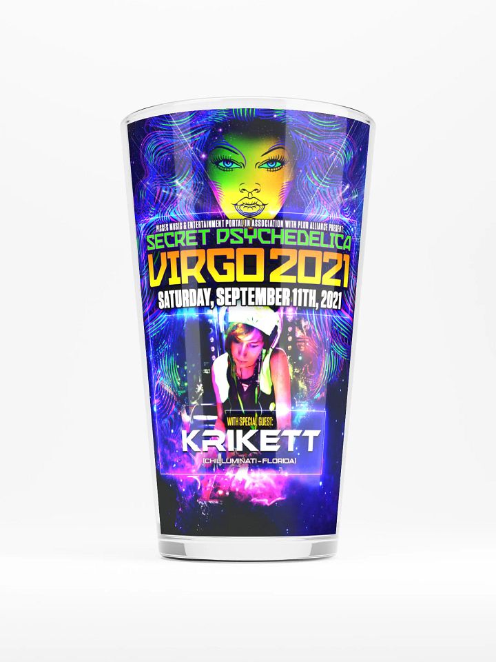 Virgo 2021 Shaker Pint Glass product image (1)