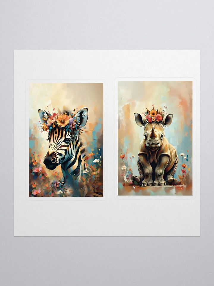 Zoo Wonder Stickers 03 product image (1)