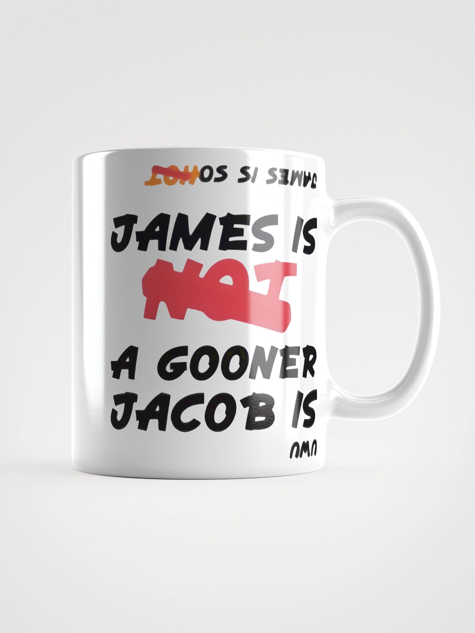 James is not a gooner mug product image (1)