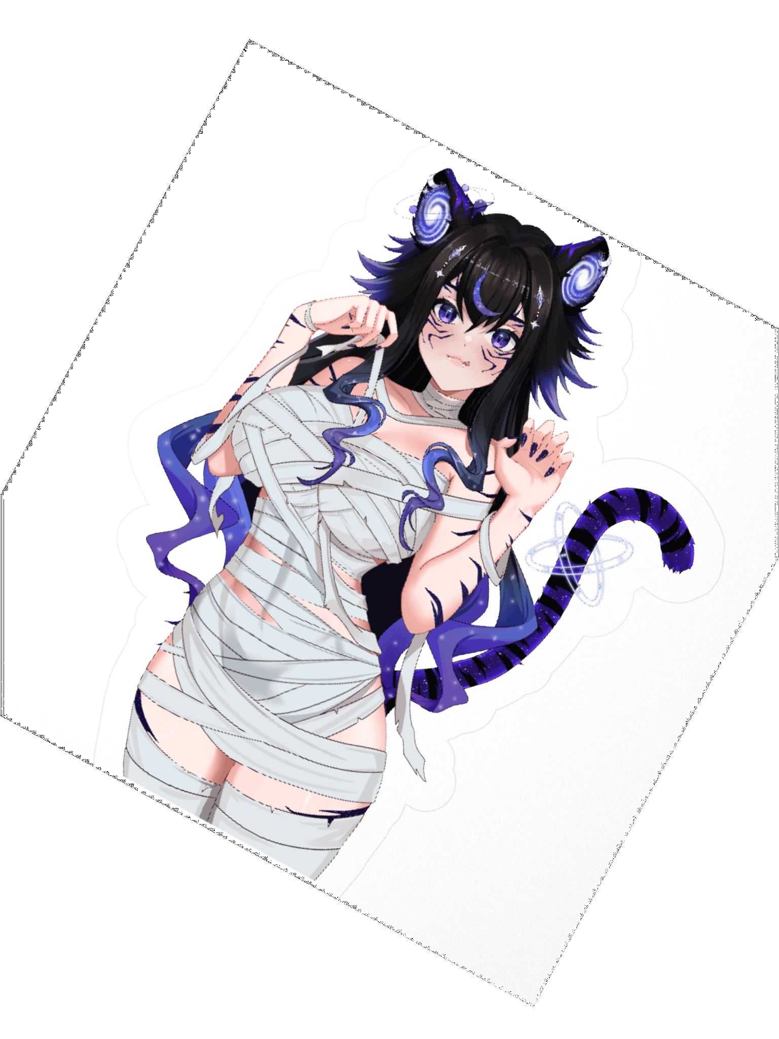 SFW Mummy Moona | Kiss Cut Sticker product image (2)