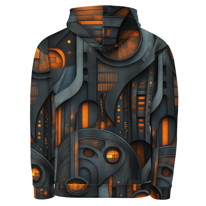 Ethereal Geometric Glow Hoodie product image (2)