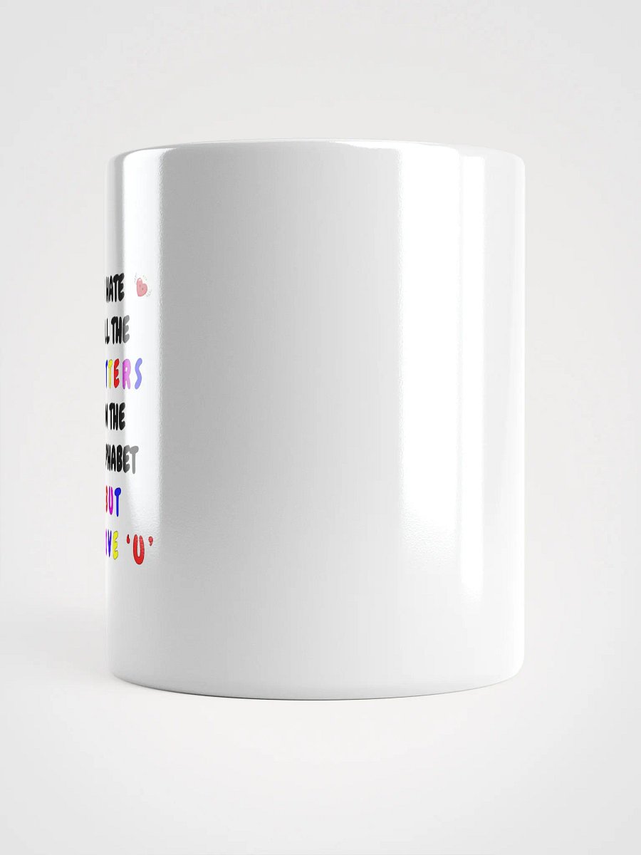 Love white gloss mug product image (13)