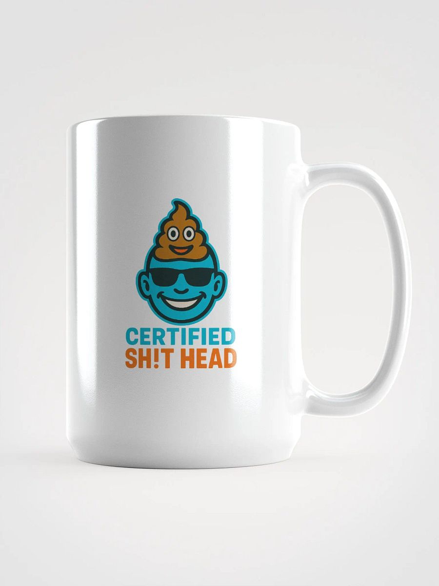 Certified Sh!t Head Mug – #PoopFaceSquad Coffee Cup product image (1)