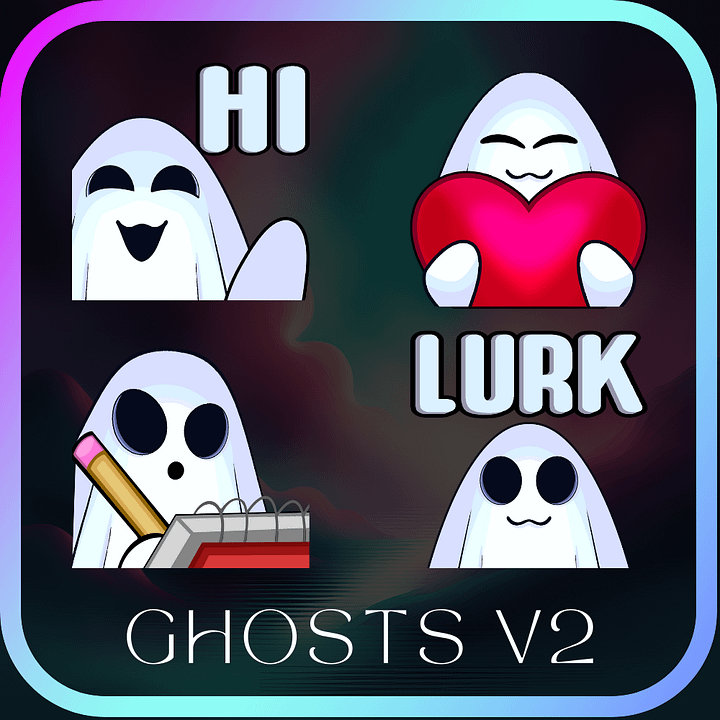 Ghost V2 Emotes product image (1)