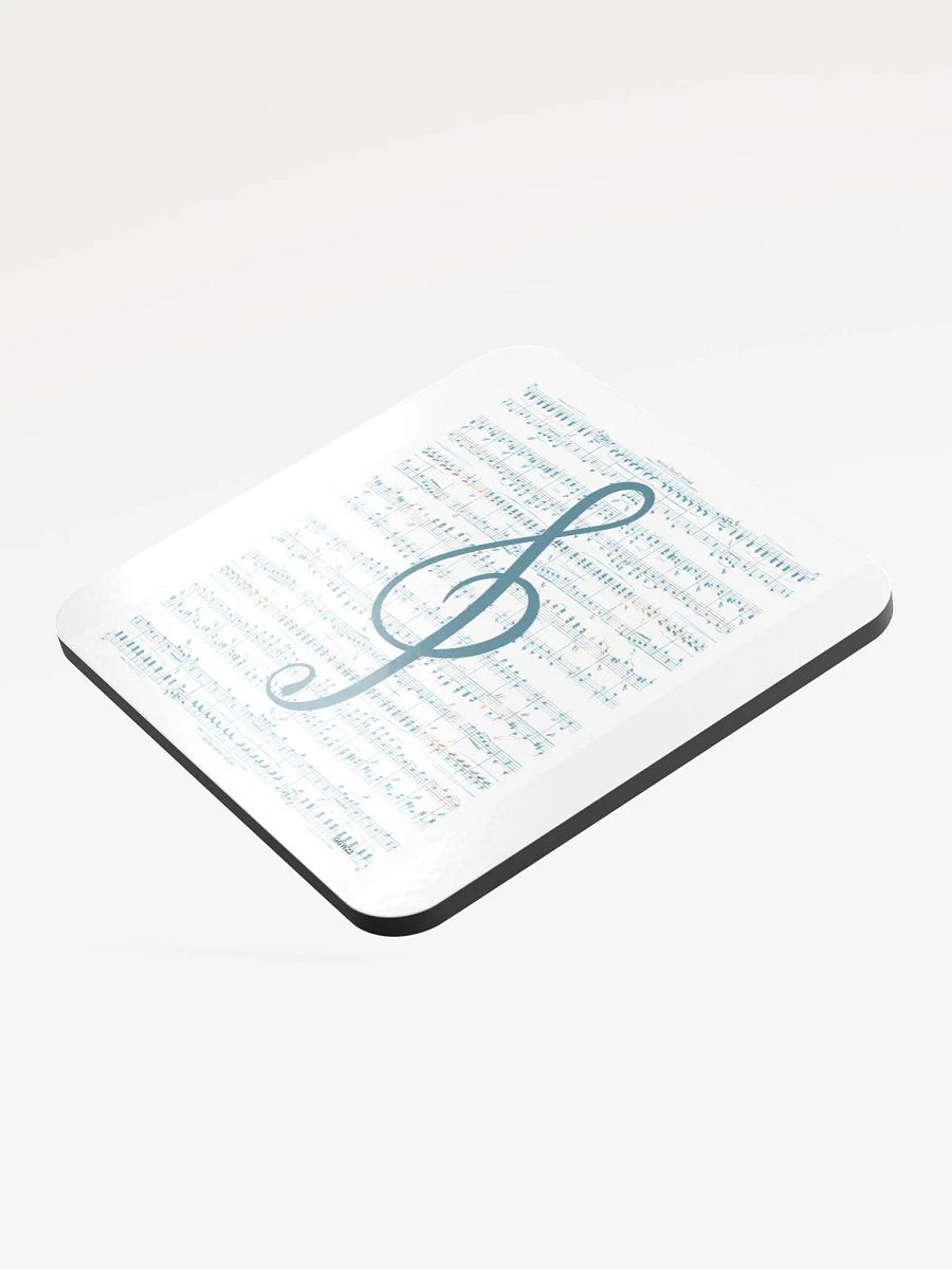 Treble clef on sheet music product image (3)