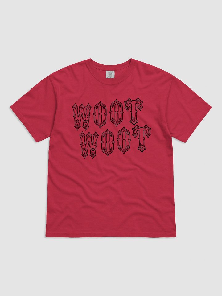 WOOT WOOT Comfort Colors in Red product image (1)