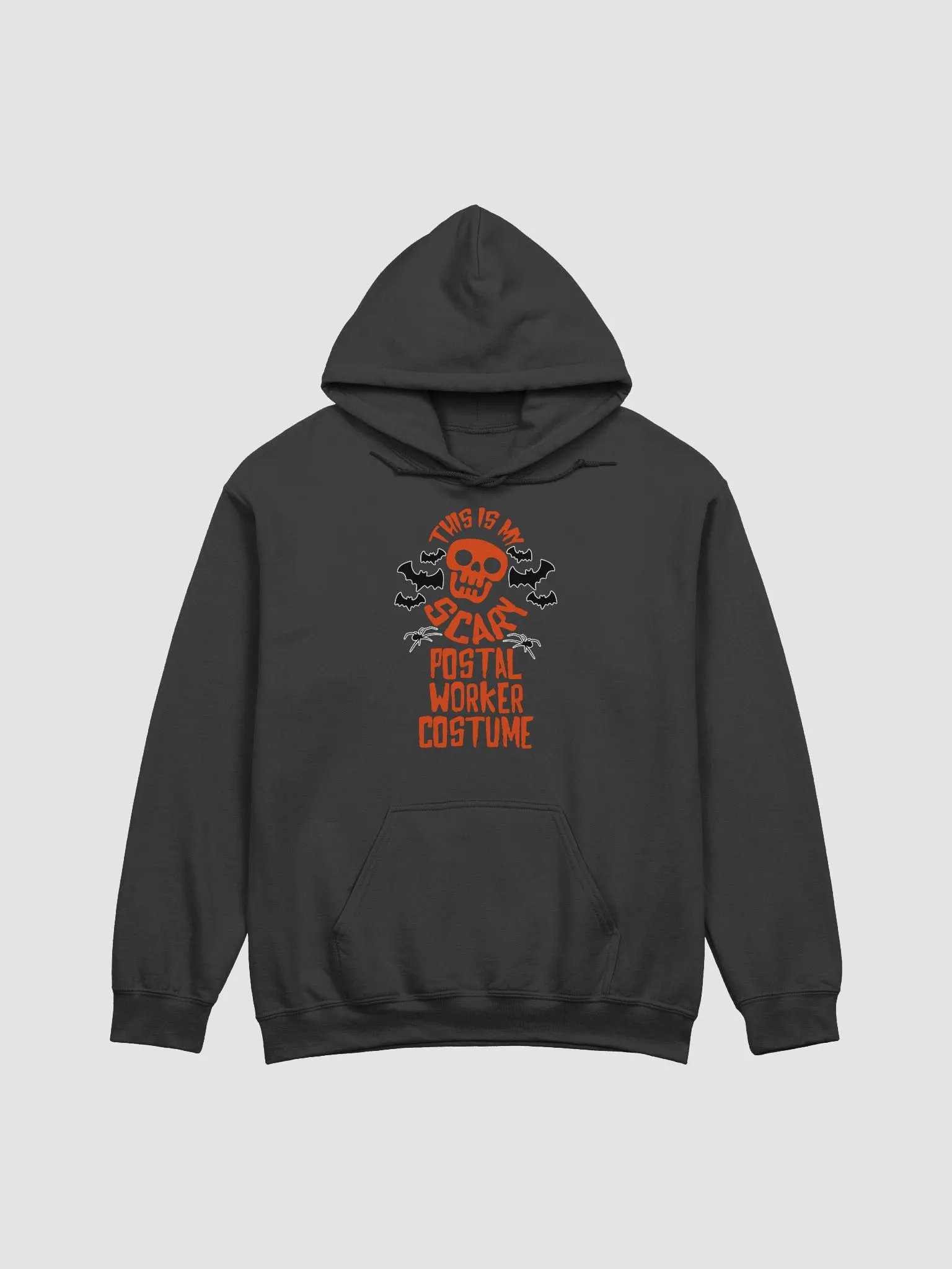 Scary costume hoodie postal worker halloween product image (1)