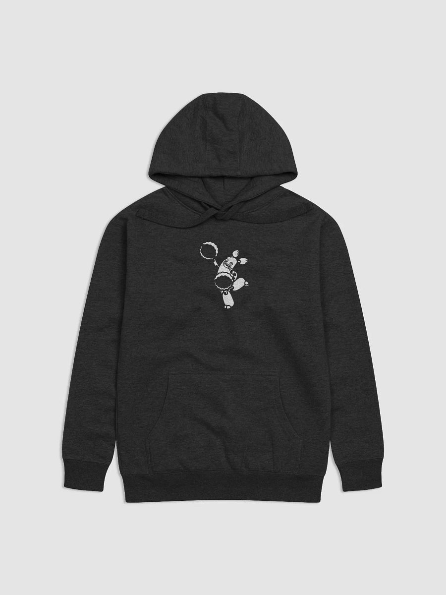 PomPom Single Color (White on Dark) Hoodie product image (1)