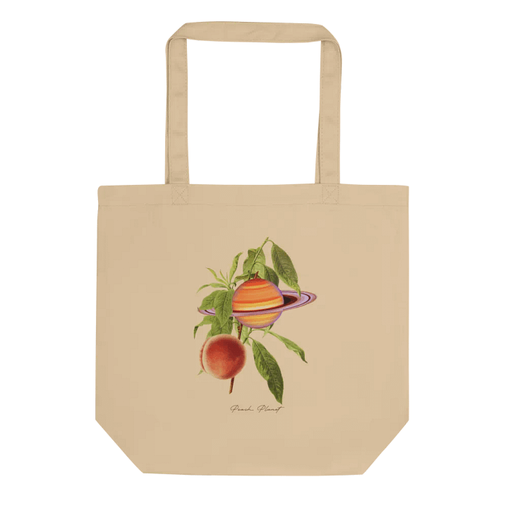 Peach Planet Tote Bag product image (1)