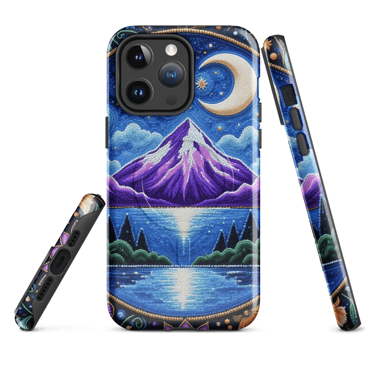 Lunar Serenity iPhone Case product image (4)