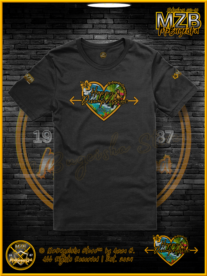 T-Shirt - MzBugeisha Segments™ "Happy Decompression™" Comfort T-Shirt By Anna H. product image (1)