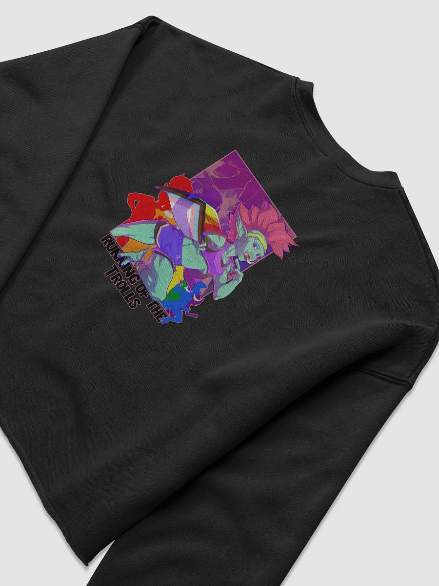 Troll Racer Crop Sweatshirt - by Eggu product image (3)