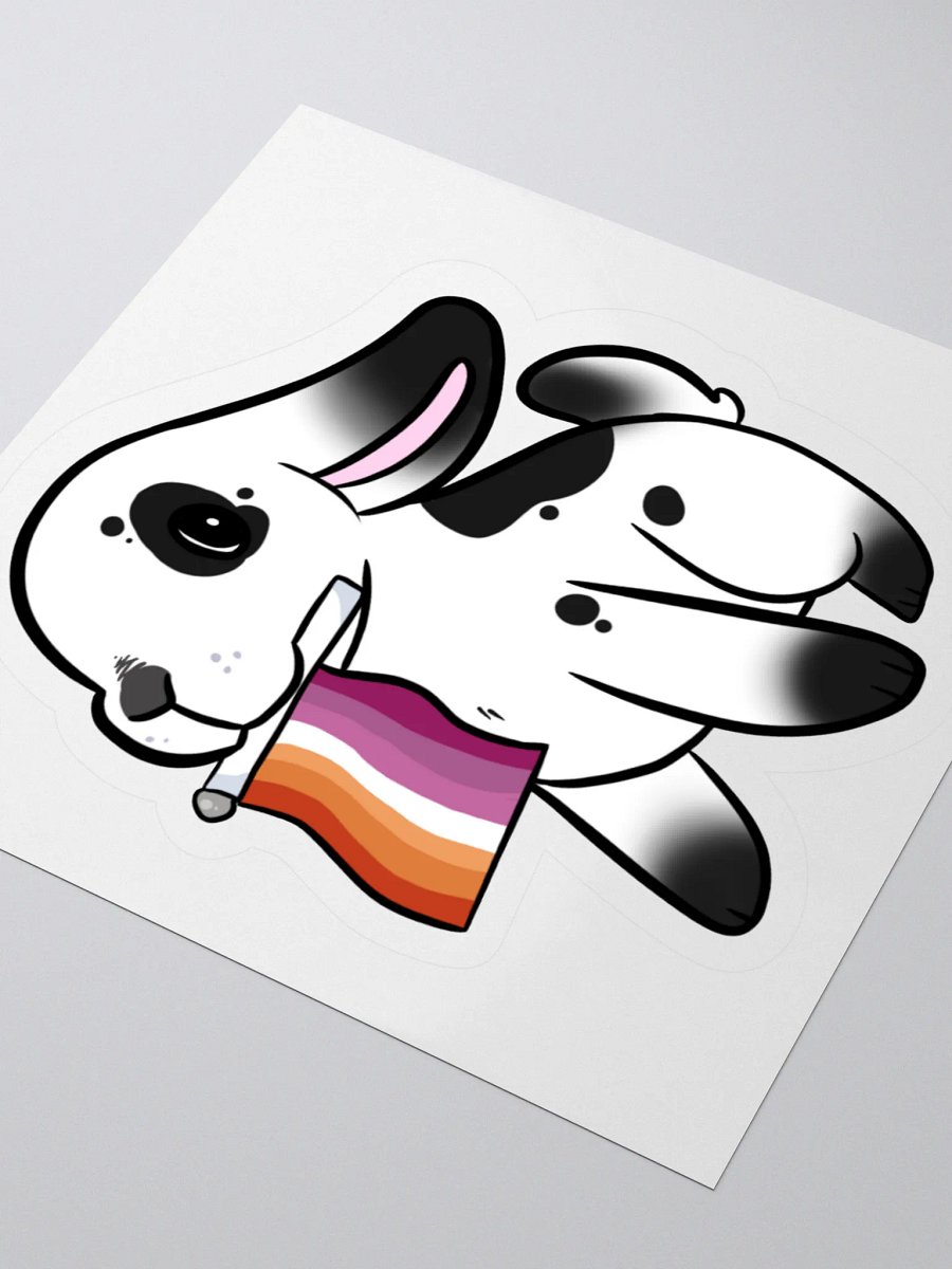Lesbian Bunny Sticker product image (12)