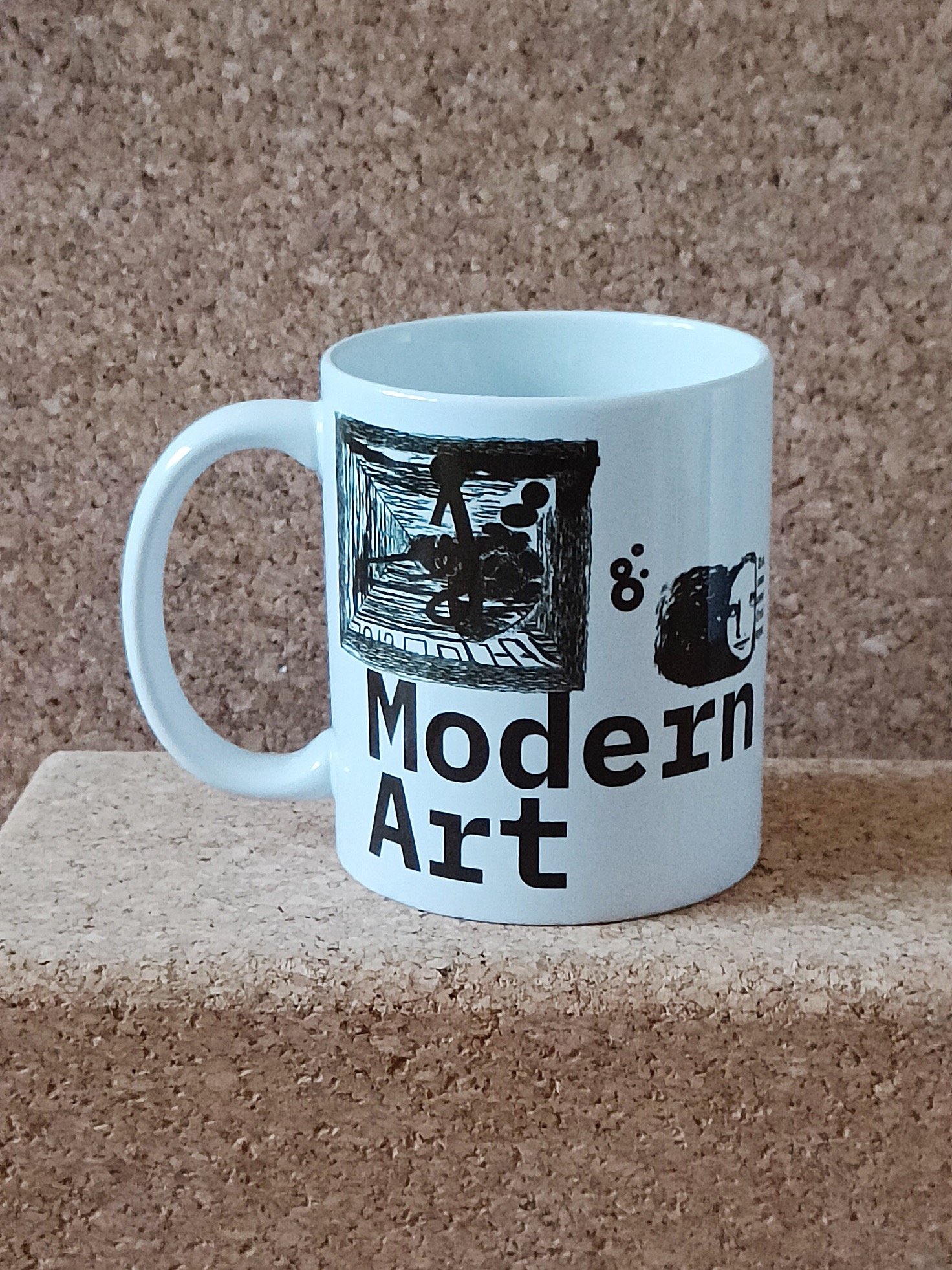 Modern Art Contemporary Doubt Mug product image (1)