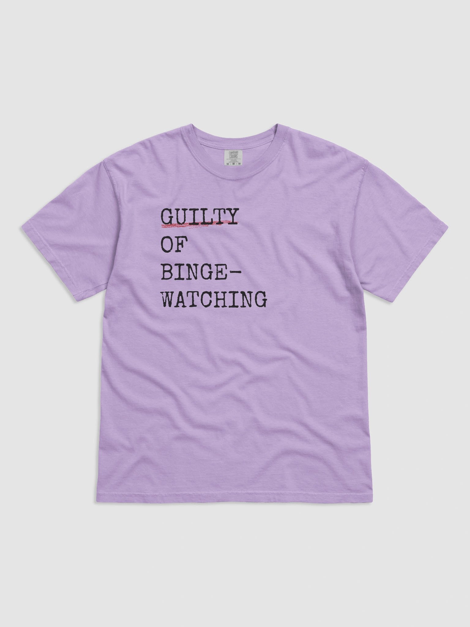 Guilty of Binge-Watching True Crime Documentaries – Funny Gift for Crime Show Addicts product image (2)