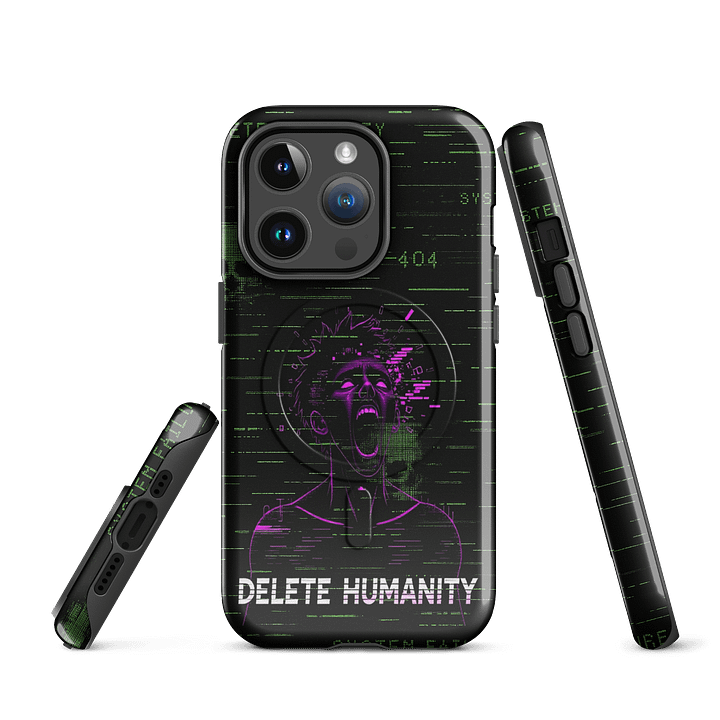 Delete Humanity iPhone Case product image (3)