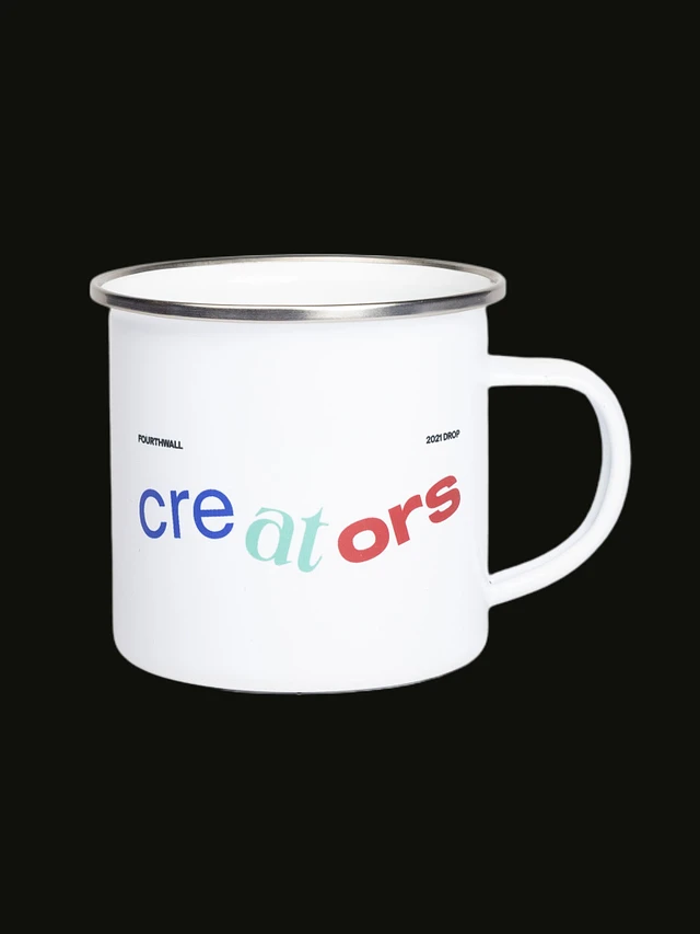 Creators Enamel Mug product image (1)