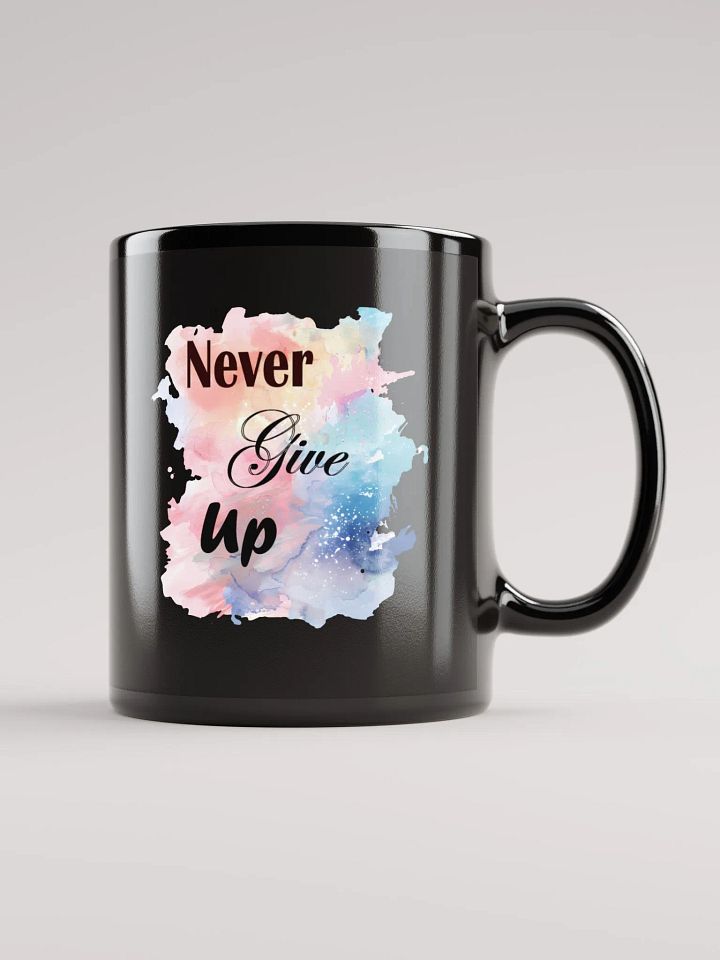 Never Give Up Watercolor Mug product image (1)