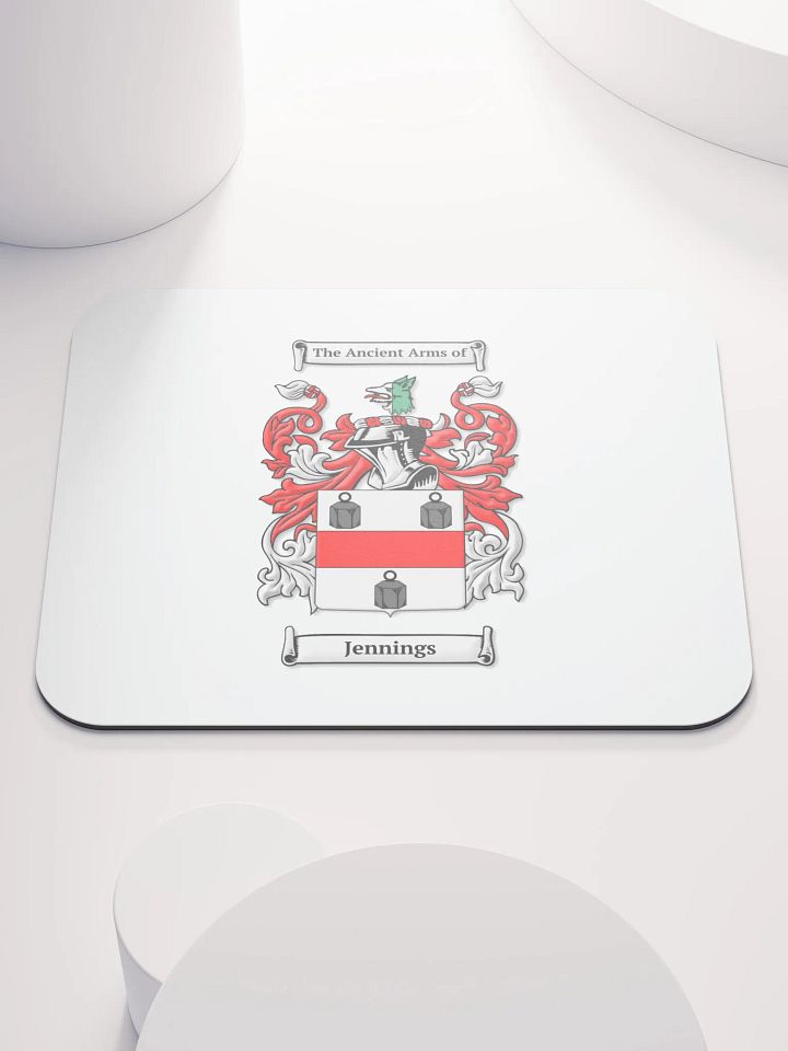 Jennings Family Crest - Mouse Pad product image (1)