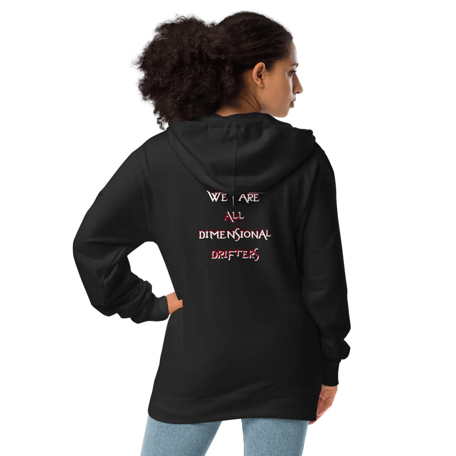 Tagline/Logo Zip up Fleece Hoodie product image (7)