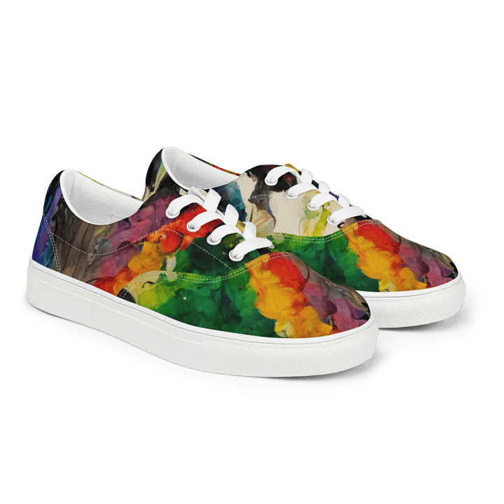 Dreamlike Mushroom Men's Canvas Shoes product image (2)