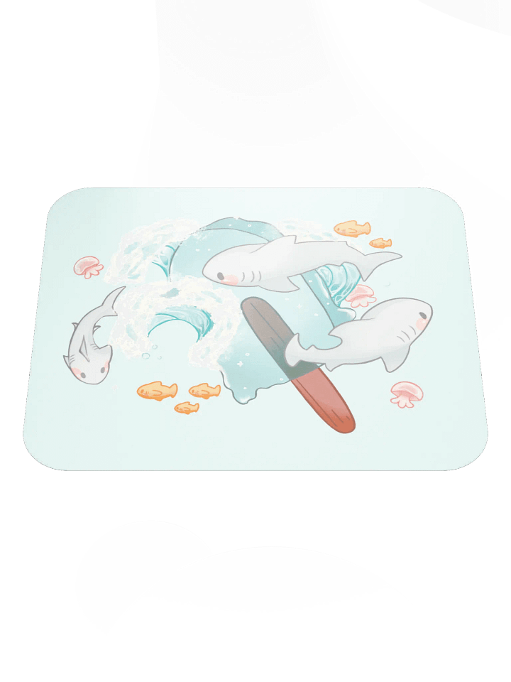 SHARKSICLE SWIRL MOUSE PAD product image (2)