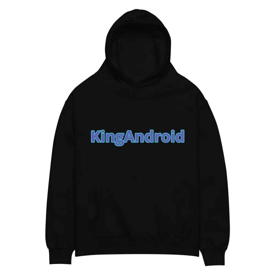 Purple and blue KingAndroid hoodie product image (2)