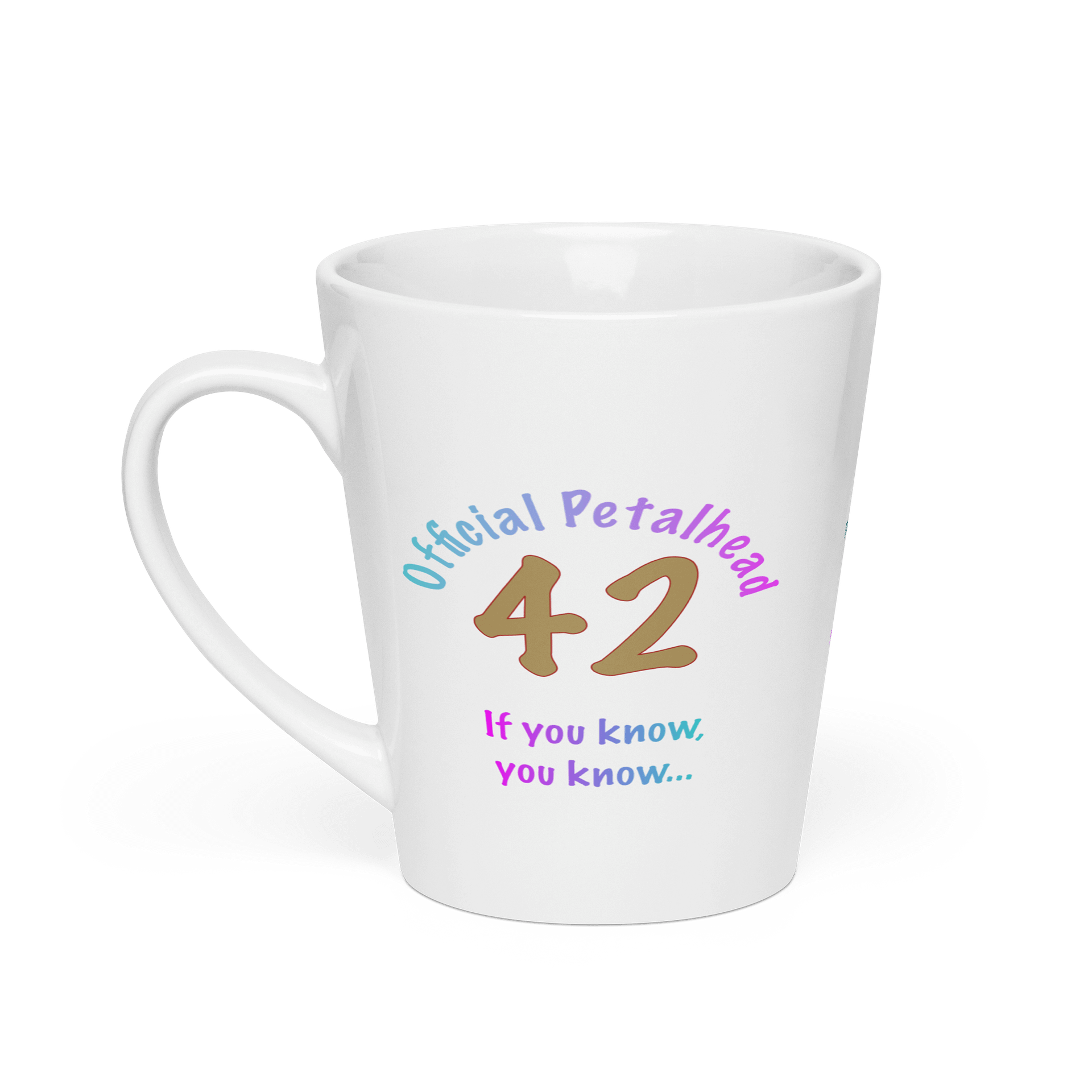Official Petalhead Latte Mug product image (1)