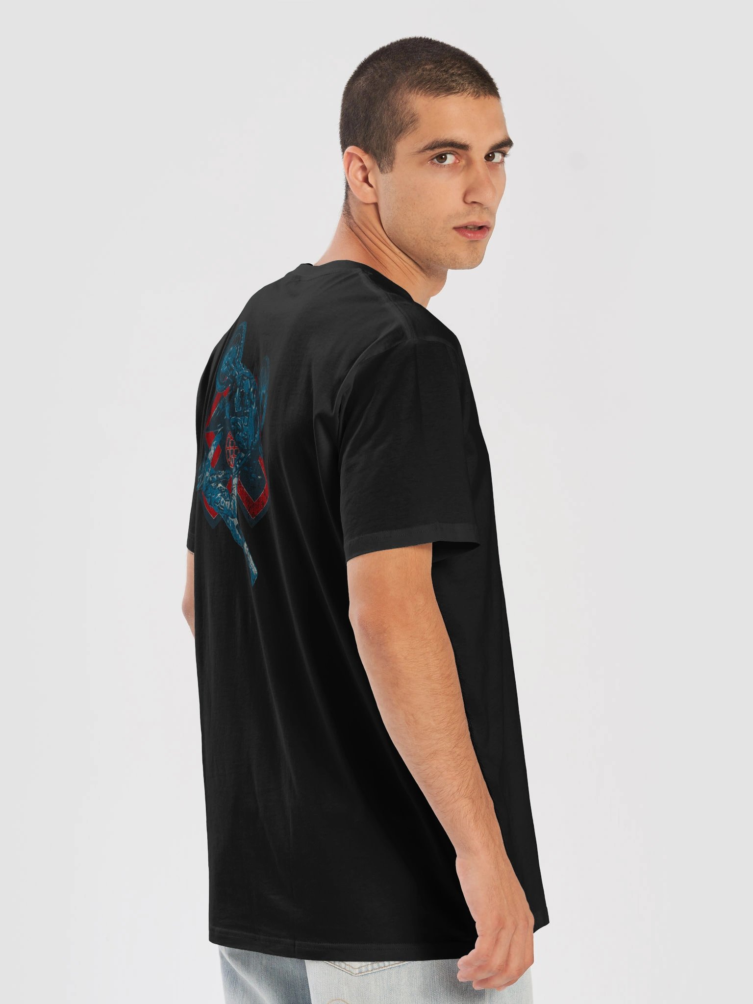 IDGAF X-GAMES MOTO CROSS STREET CUT T-Shirt product image (8)