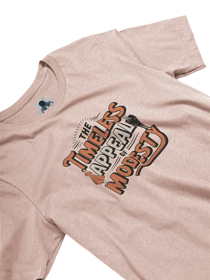 Timeless Modesty Tee, Classic Couple Gift, Elegant Matching Shirt product image (2)