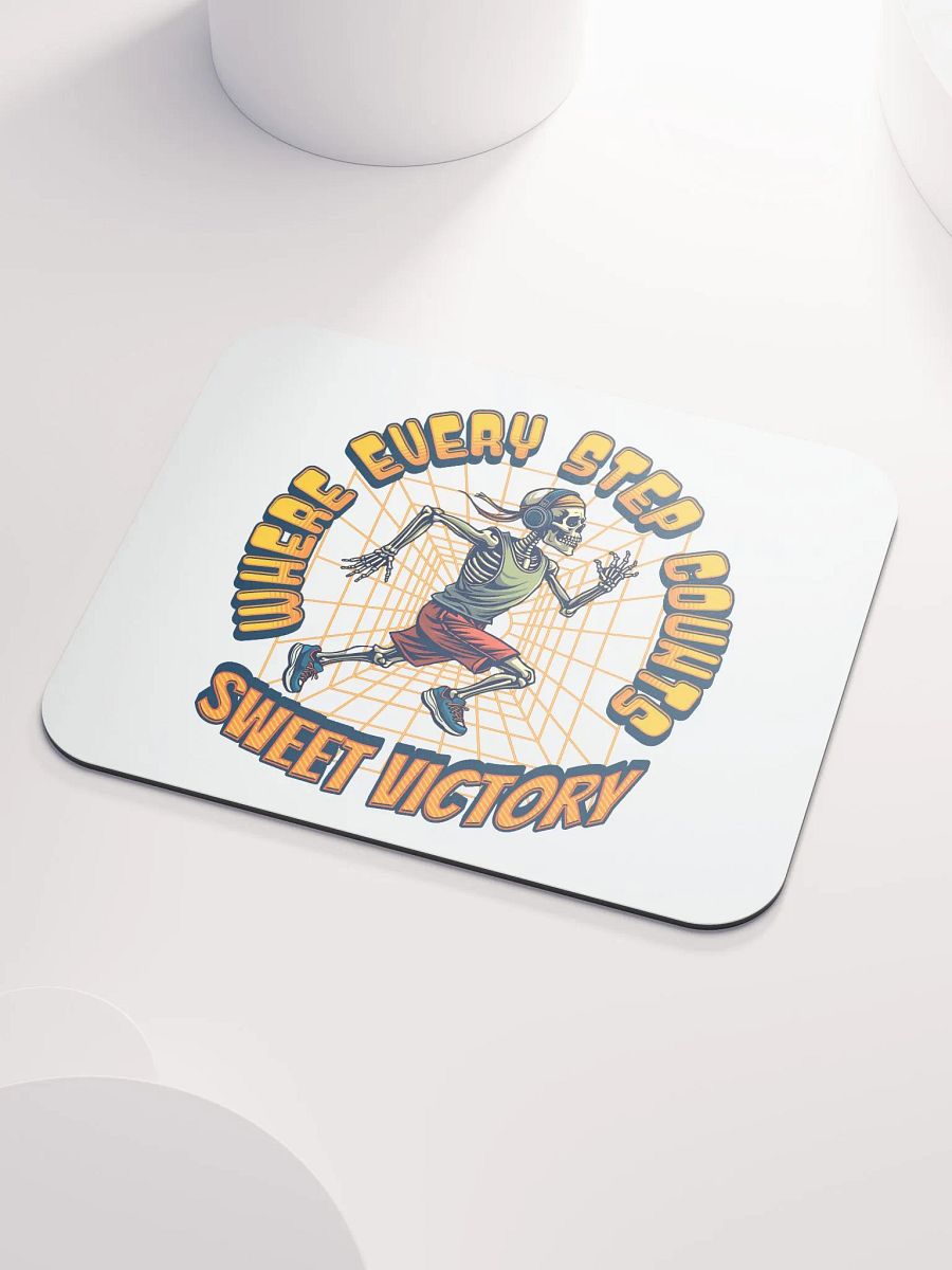 Where Every Step Counts Sweet Victory Runner Skeleton Stride Mouse Pad product image (3)