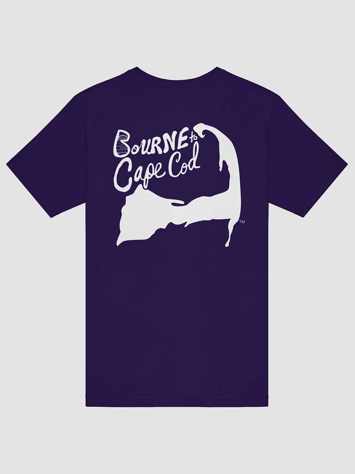 Women's | BOURNE to Cape Cod™ | Supersoft T-Shirt by Bella+Canvas | White Logo on Jewel Tone Colors product image (20)