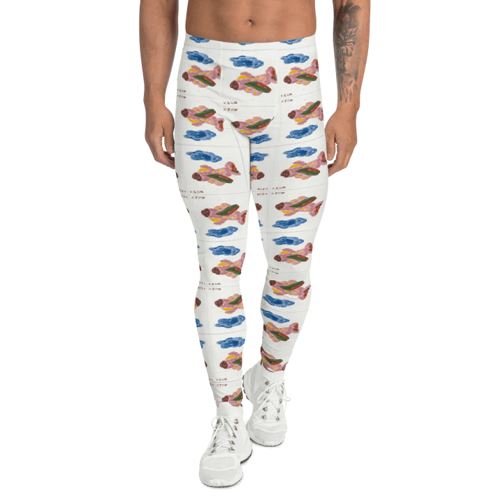 Kid Airplane (All-Over Print Men's Leggings) product image (1)
