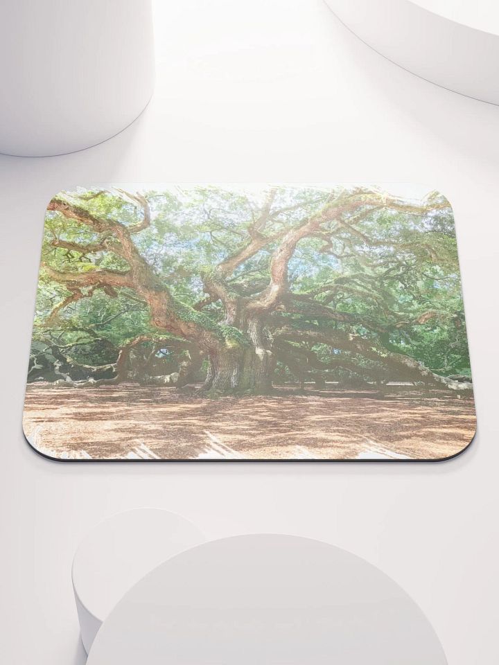 The Angel Oak of Charleston, SC Watercolor Mousepad product image (1)