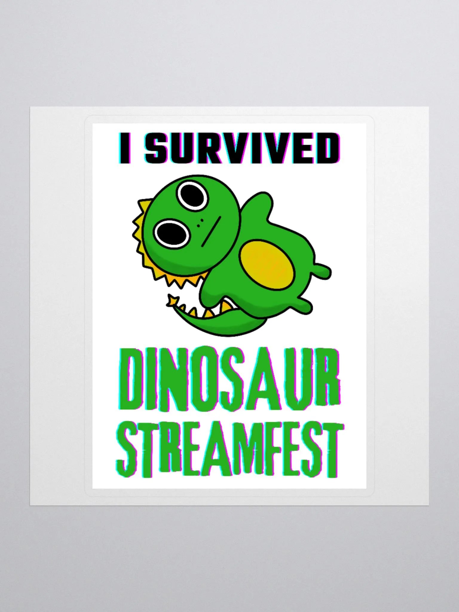 I Survived Streamfest Sticker product image (1)