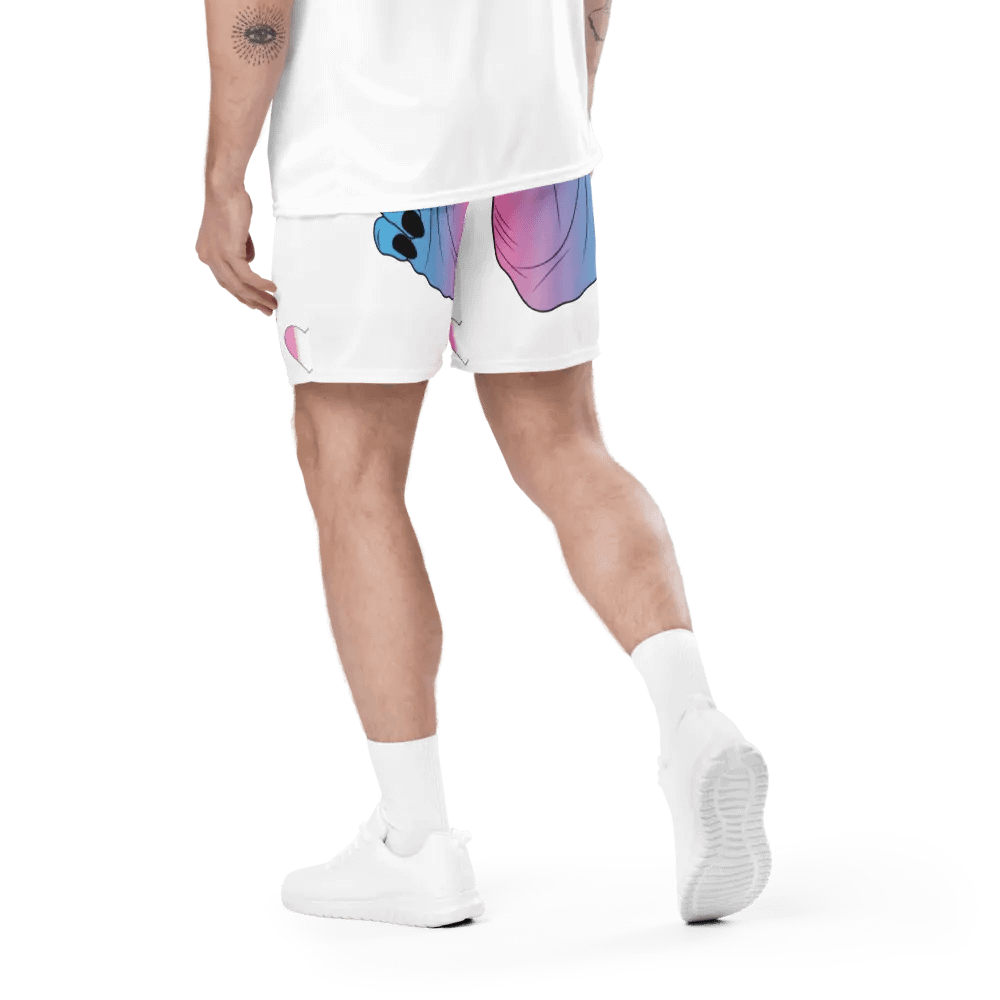 Finger Guns (trans flag) Mesh Shorts product image (4)