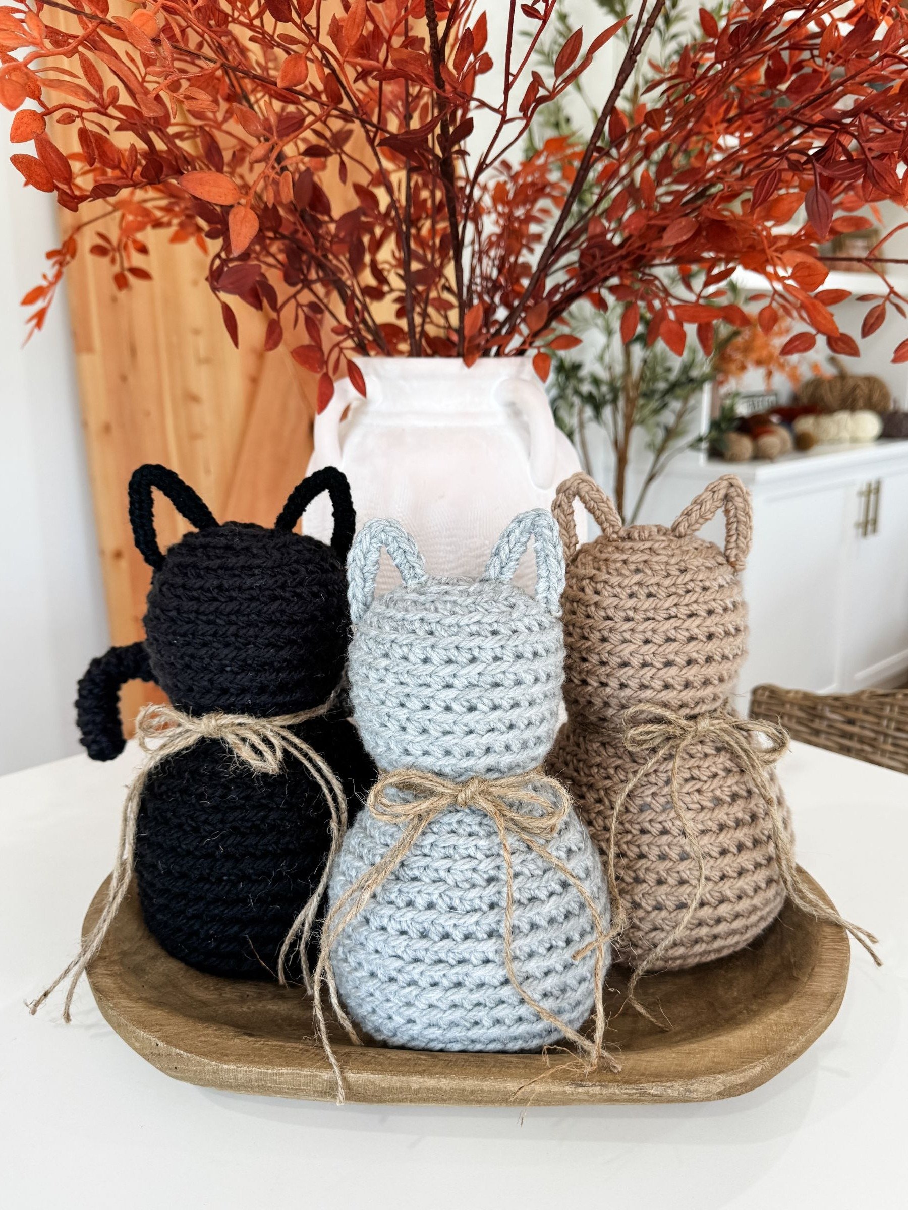 Rustic Farmhouse Cat Crochet Pattern product image (5)