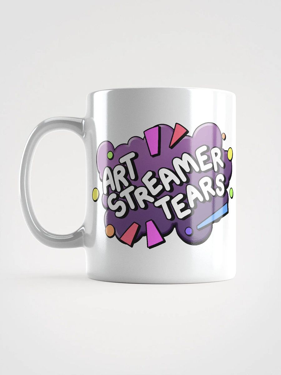 Art Streamer Tears Mug - White product image (1)